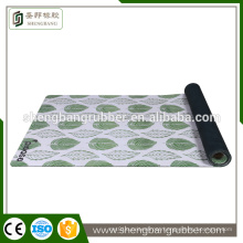 Wholesale eco-friendly sport fitness mat printed rubber yoga mat